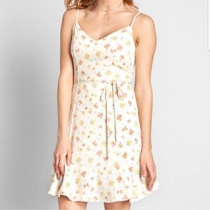 Modcloth Awe Of The Above Spaghetti Strap Mini Dress Size 26